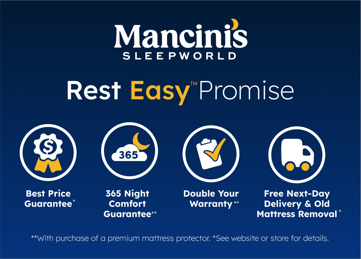 Mancini's Sleepworld Rest Easy Promise